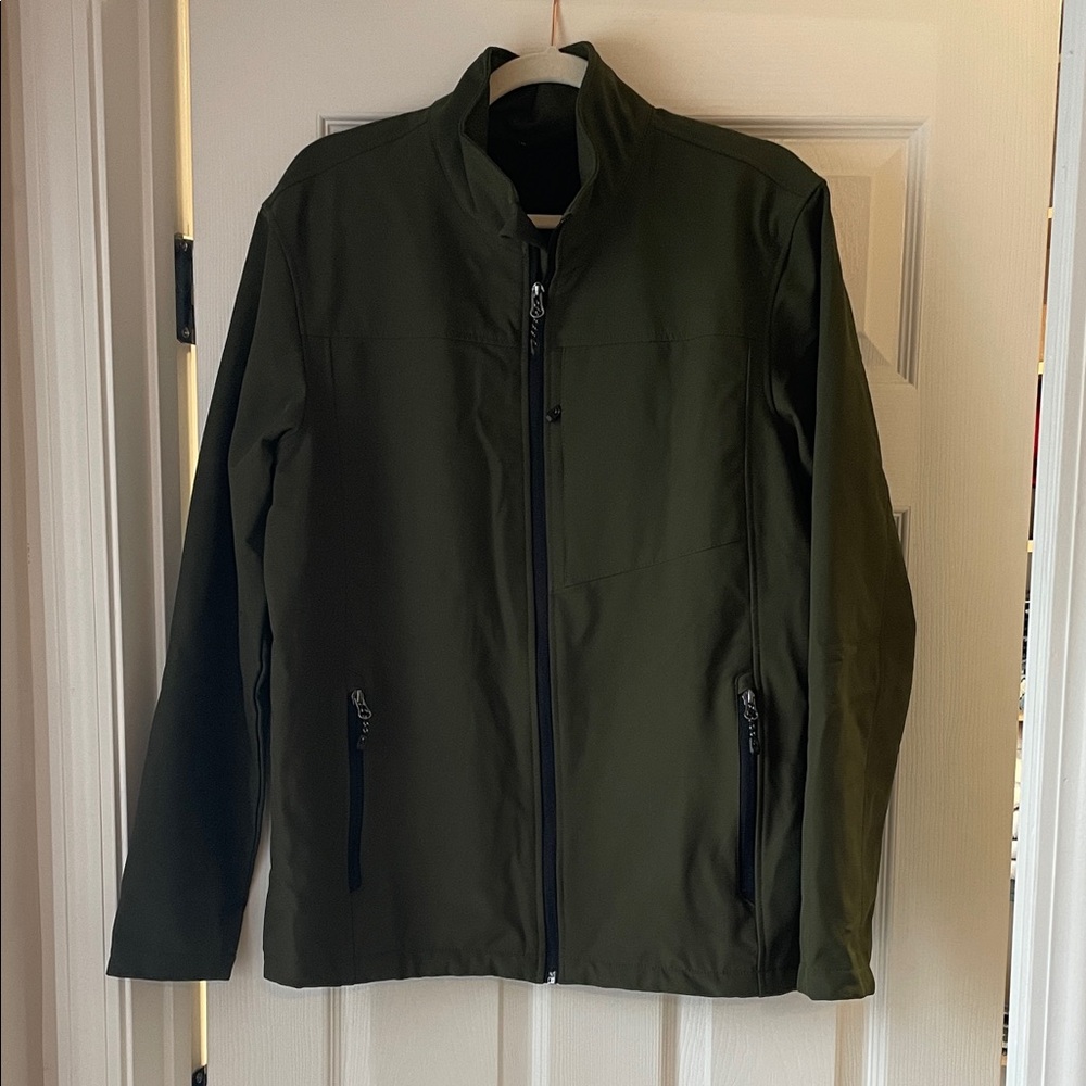 Swiss Tech Men's Weatherproof Softshell Jacket